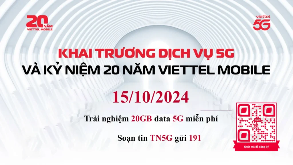 Trai nghiem 5G mien phi