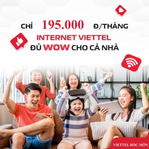 Lắp mạng viettel hoc mon