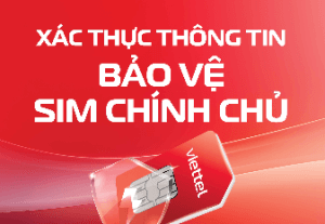 Xac thuc thong tin sim viettel